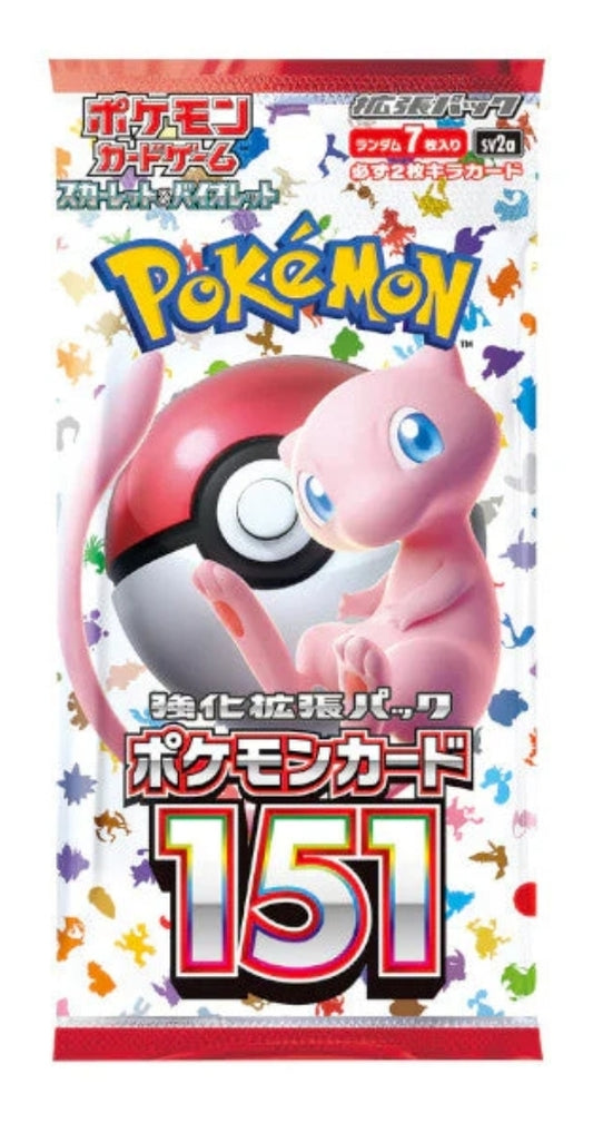 Japanese 151 Booster Pack