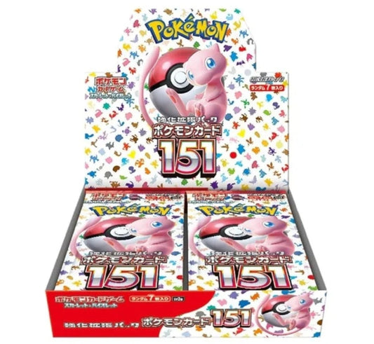 Japanese 151 Booster Box