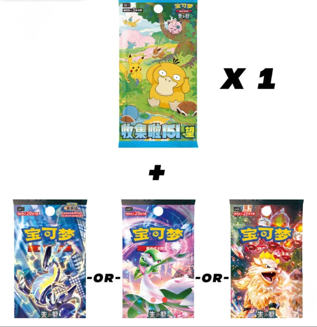 Chinese Simplified Blind Box Tin - Type A